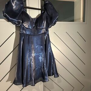 B Darlin Midnight Blue Dress size 5/6